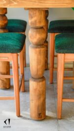 میزغذاخوری4نفره پایه گوی - Image 3