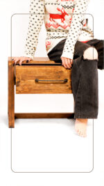 میزعسلی و پاتختی مدل آرشا - Image 2