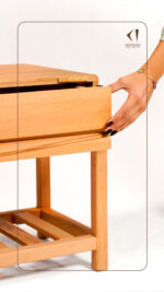 پاتختی و میزعسلی مدل برنو1 - Image 2