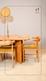 میز غذا خوری 6 نفره مدل پیانورا2 - Image 7