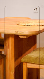 میز غذا خوری 6 نفره مدل پیانورا2 - Image 4