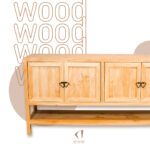 کنسول مدل آلپ(چوب توسکا) - Image 2