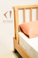 تختخواب مدل برنوکشودار(ابعاد120*200) - Image 3