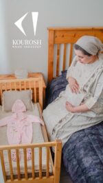 تخت خواب کمکی مادر مدل ماهلین - Image 2