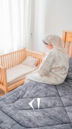 تخت خواب کمکی مادر مدل ماهلین