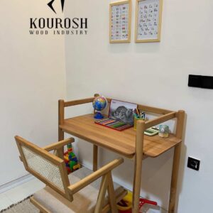 میز تحریر مدل آیدان(چوب راش)